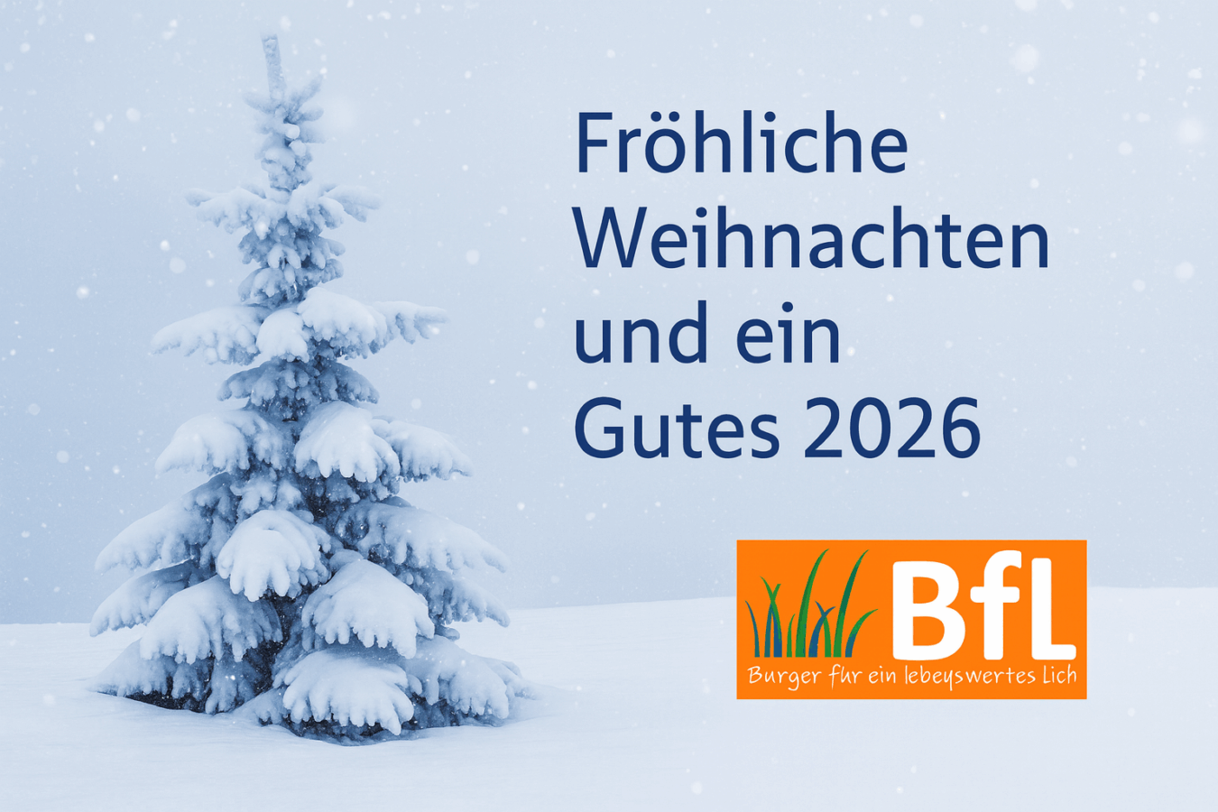 Mehr über den Artikel erfahren …wünscht Ihnen der Vorstand der BfL