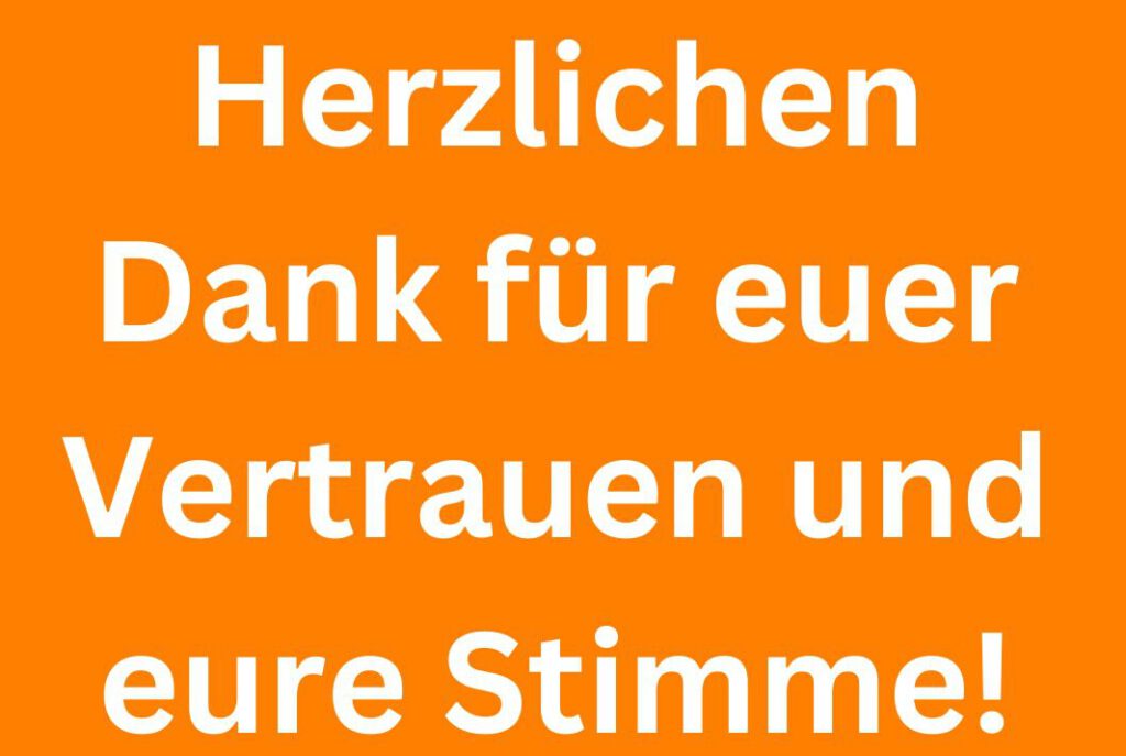 Kommunalwahl 2026: die BfL sagt „Danke“